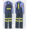 Dickies Non ANSI Bib Overalls w/Yellow Tape